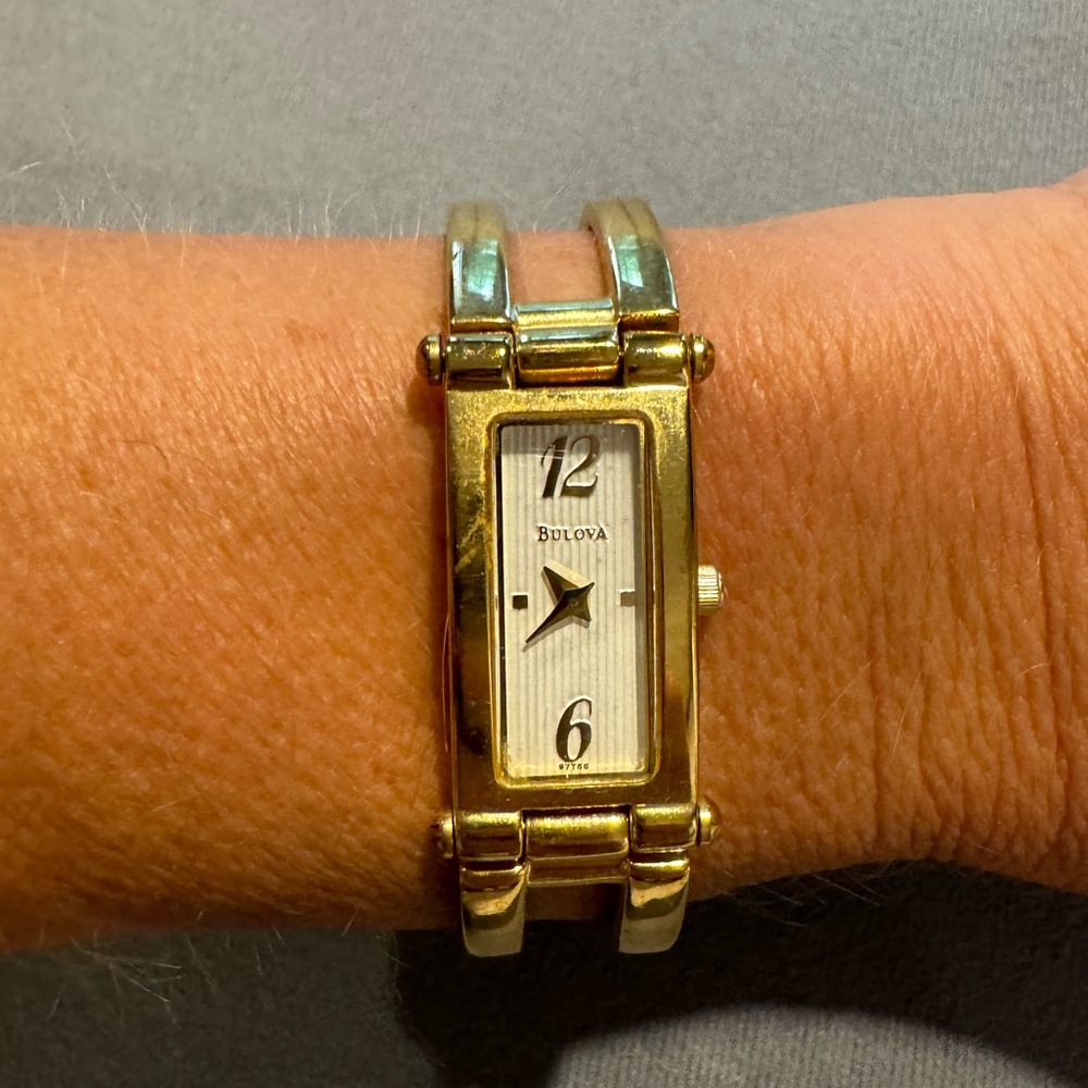 Unique Gold Women’s Bulova Watch